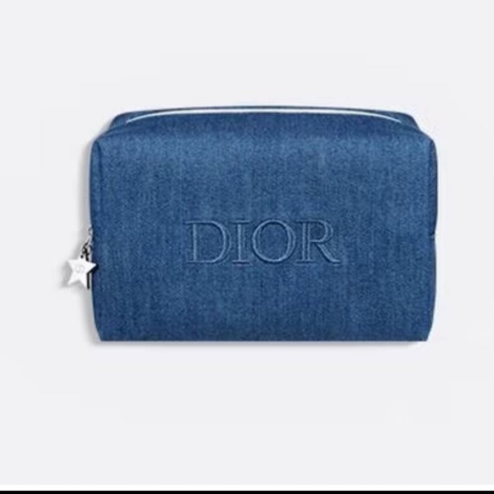 DIOR BEAUTY, DENIM MAKEUP BAG